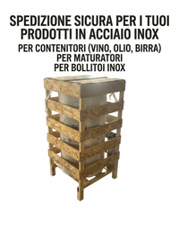 Serbatoio In Acciaio Inox con Galleggiante a Camera d'Aria
