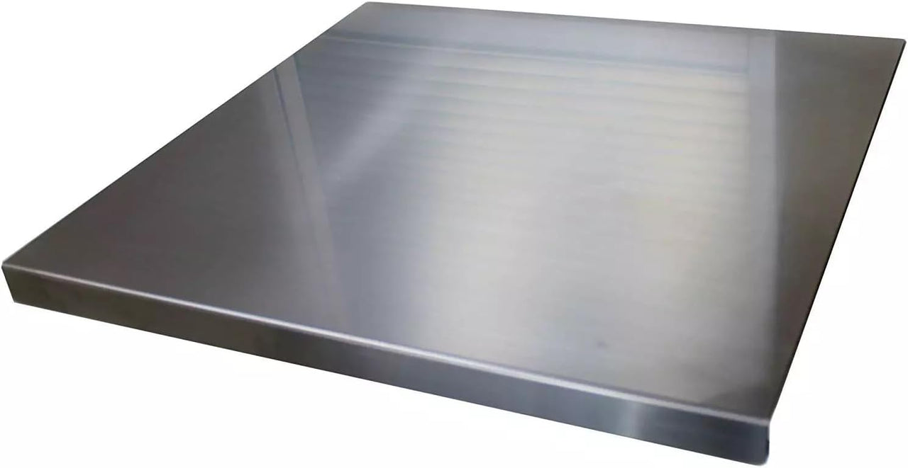 Spianatoia in Acciaio Inox – Ottima per Impastare Pizza, Pane, Dolci, Pastasfoglia.