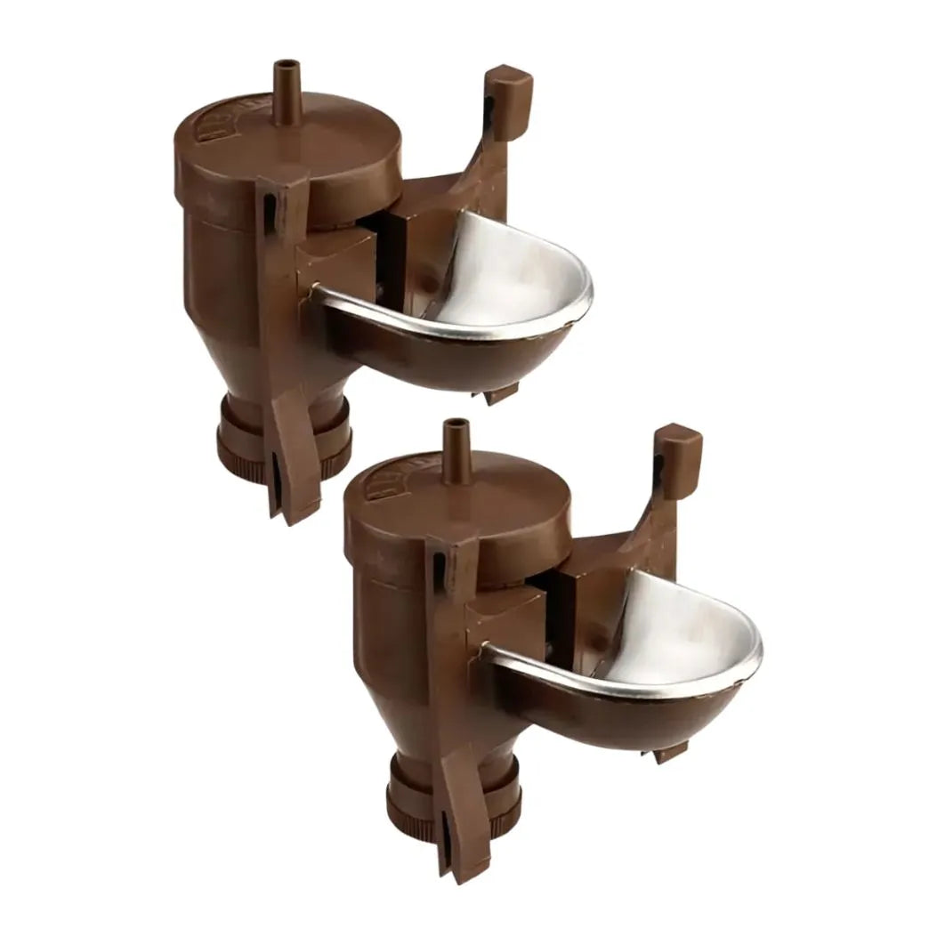 Abbeveratoio a Livello Costante in Plastica per Conigli - Kit 2 Pezzi