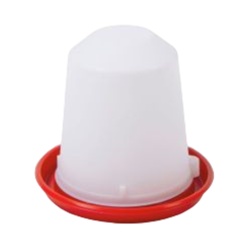 KIT Mangiatoia 5 kg + Abbeveratoio 10 lt  per Polli - Lamiera e Plastica