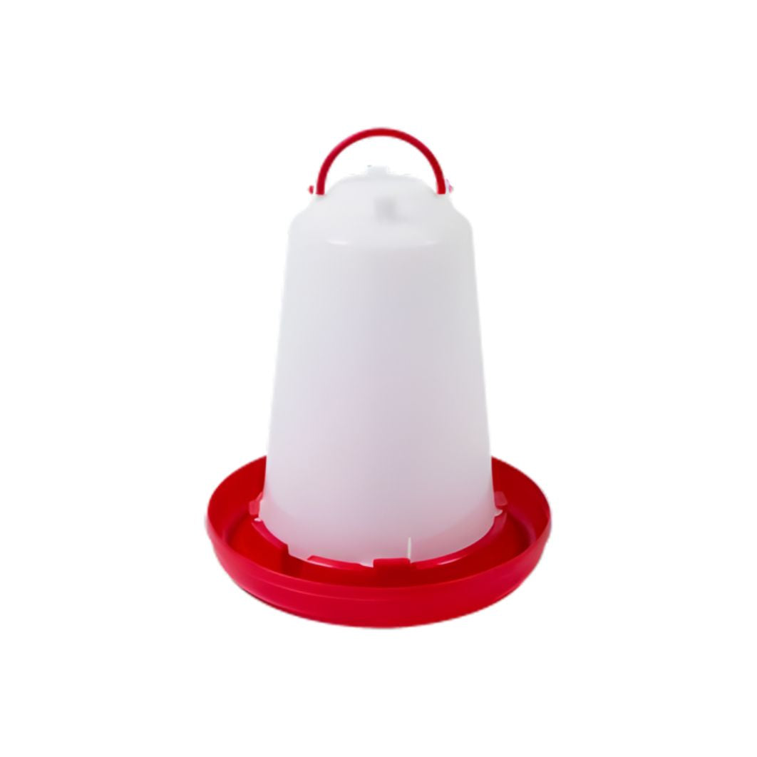Abbeveratoio a Sifone con Manico per Polli e Galline in Plastica